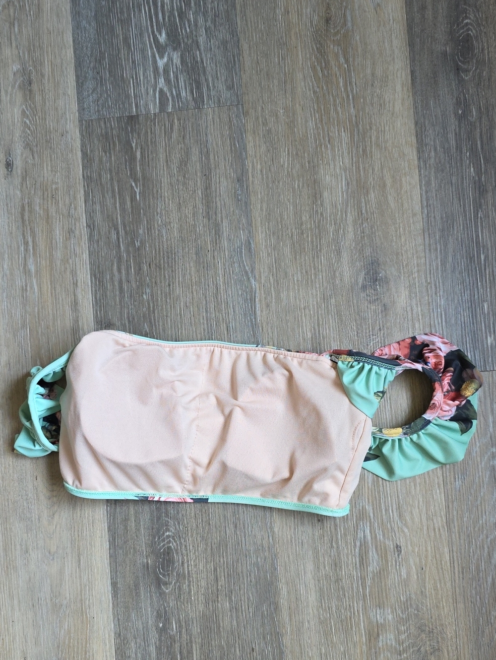 Albion Floral Ruffle Bikini Top - Picture 9 of 12